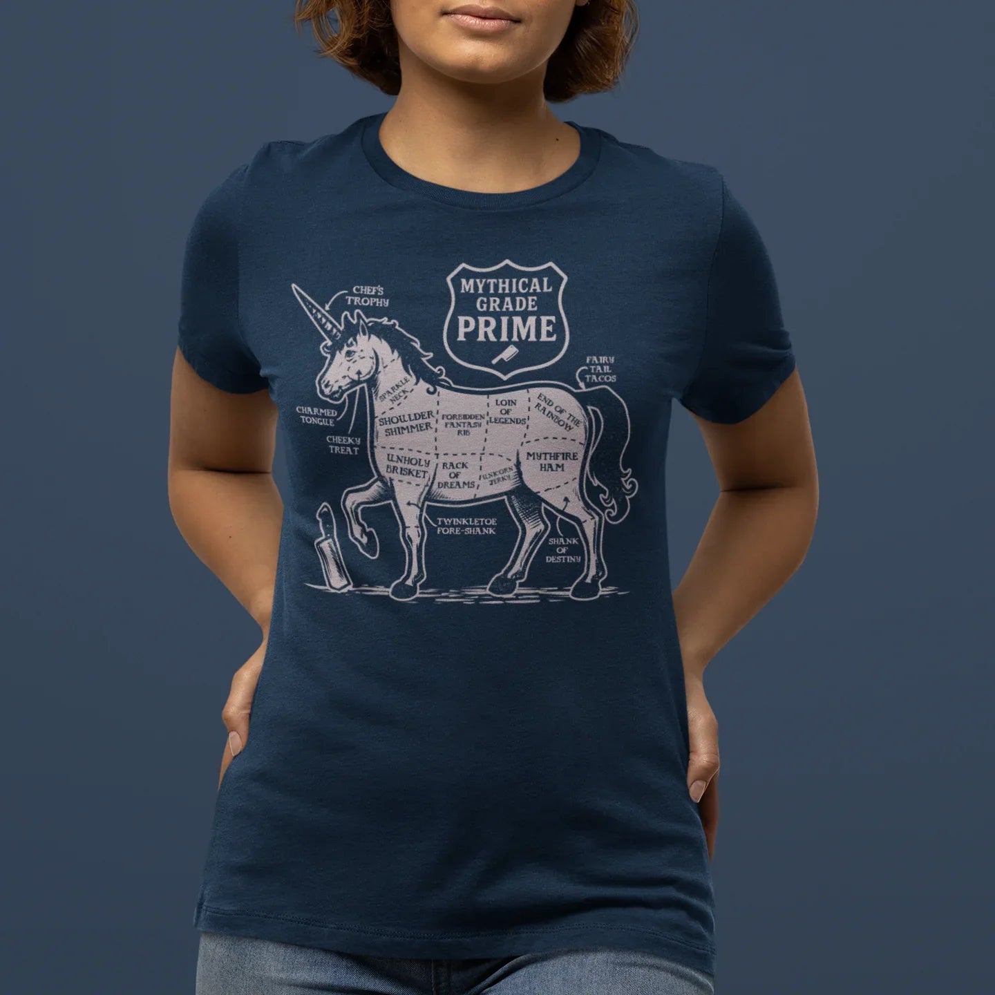 Unicorn Cuts Women's Relaxed Tee
