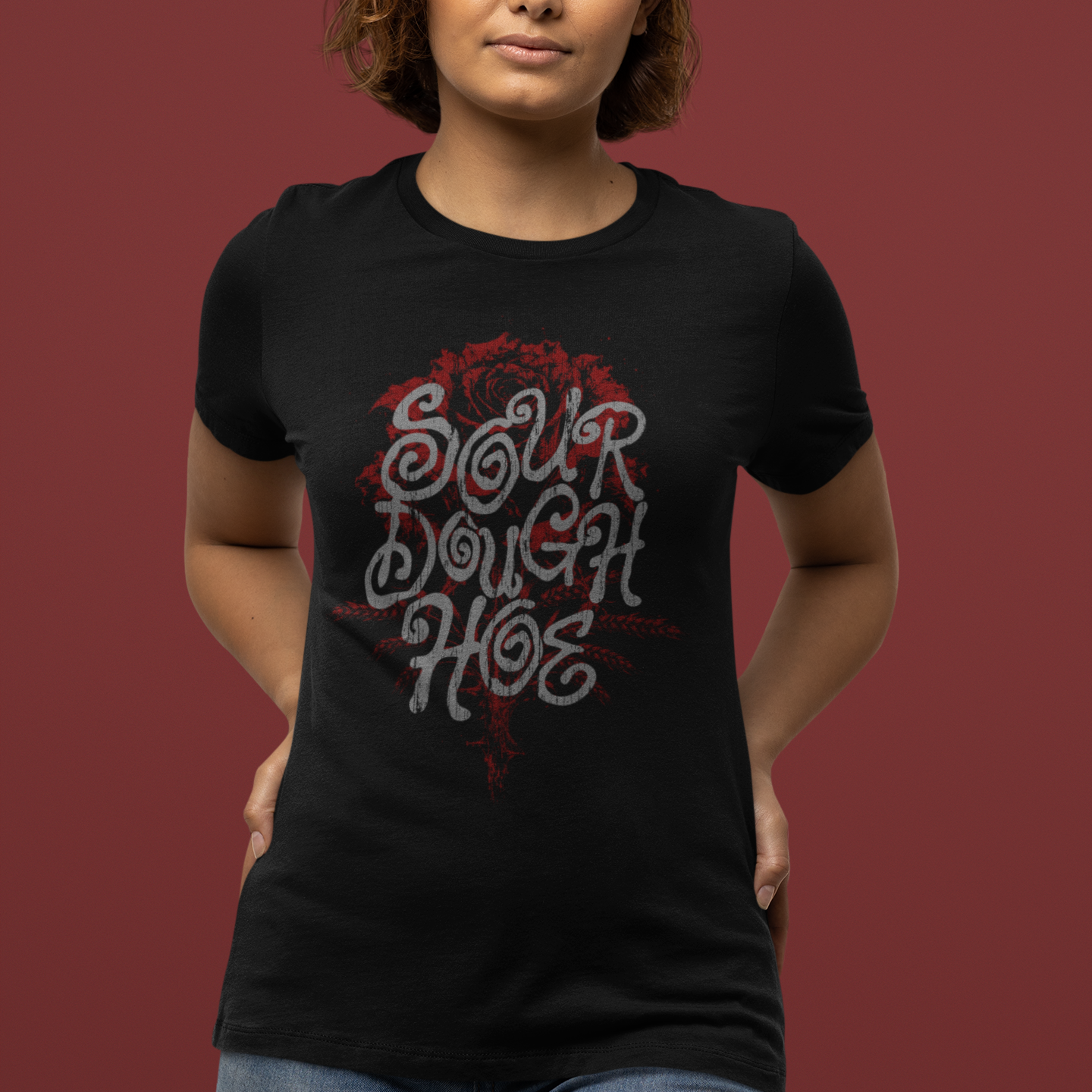 Sourdough Hoe Gothic Women's Relaxed Tee