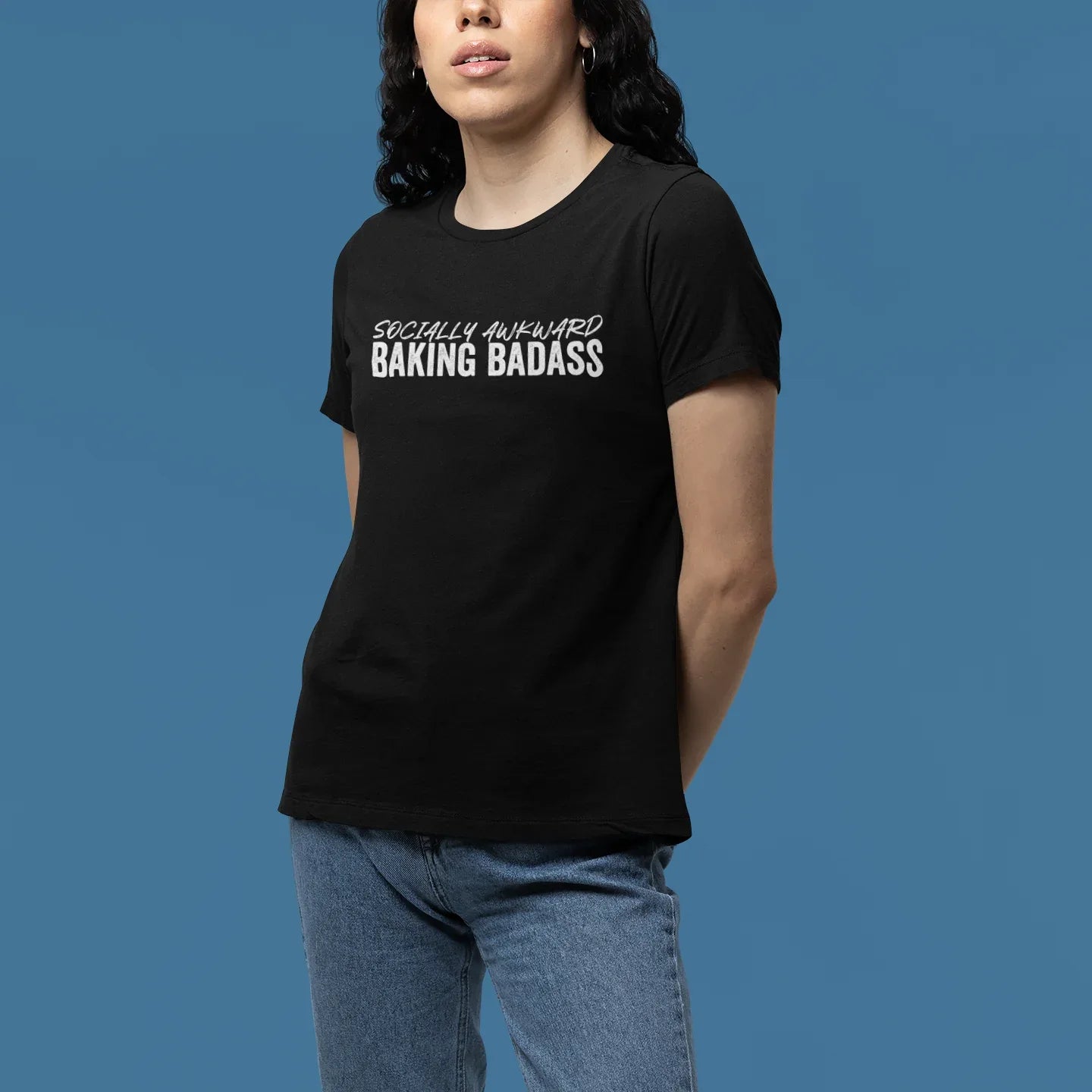 Baking Badass Women's Relaxed Tee - Odd Chef