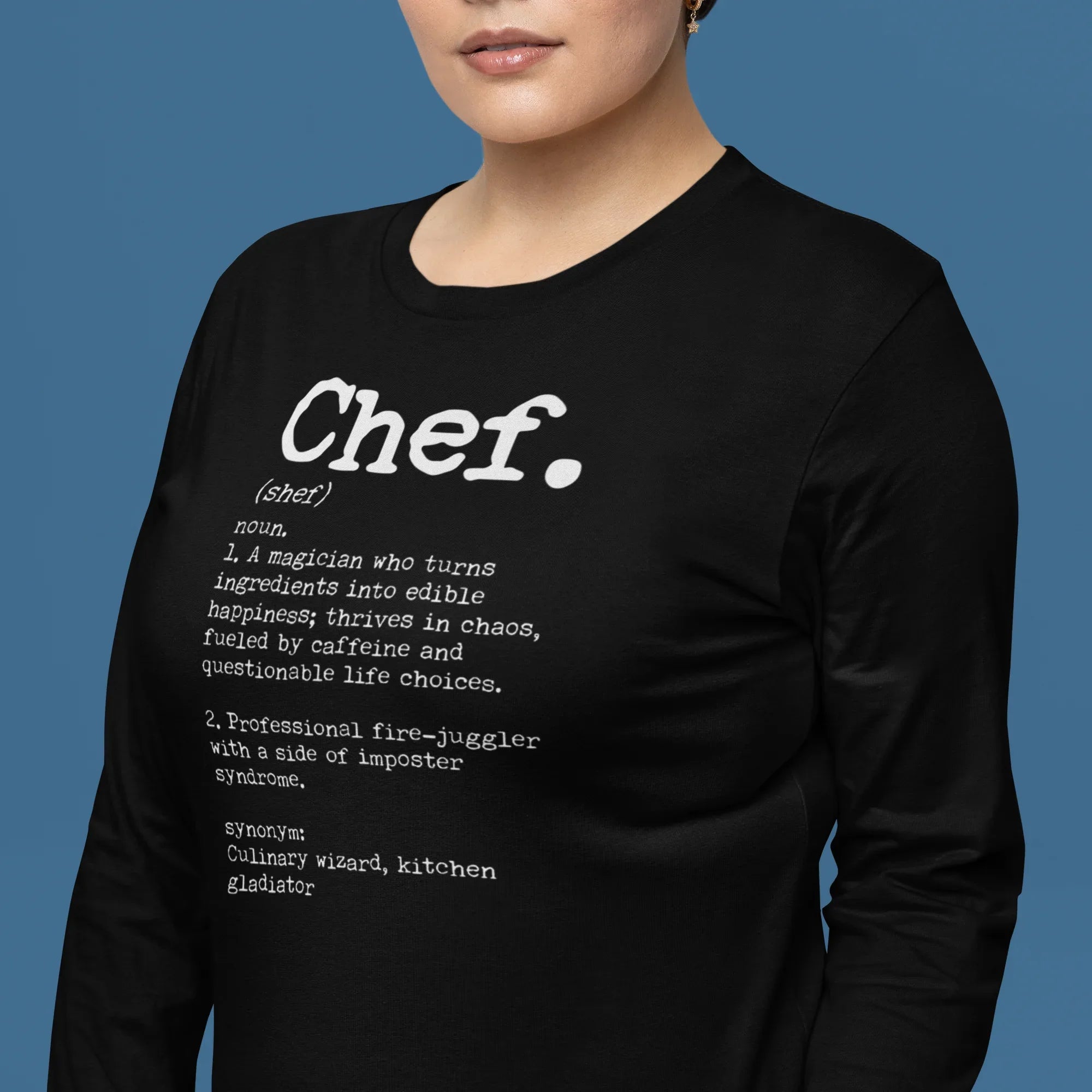 Chef Definition Unisex Long Sleeve Tee - Odd Chef