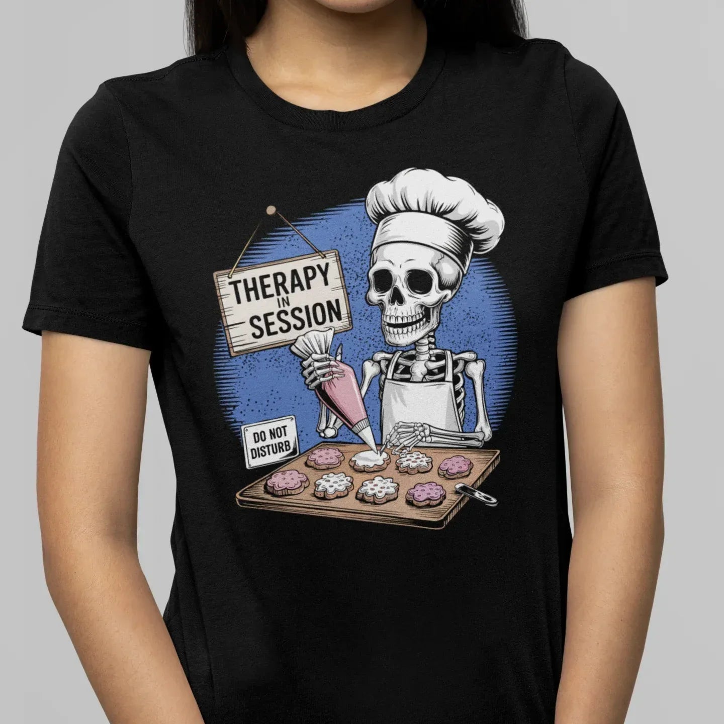 Cookie Therapy Women's Relaxed Tee - Odd Chef