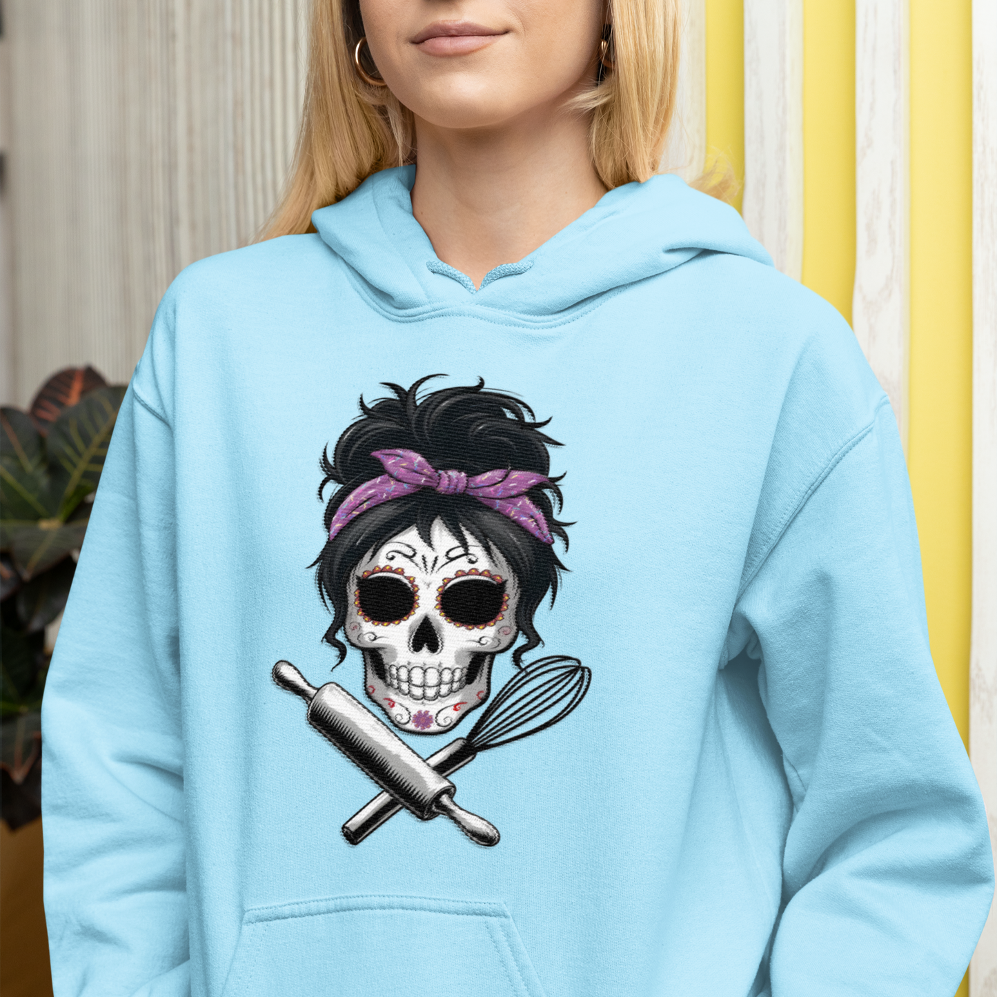 Sugar Skull Baker Unisex Hoodie