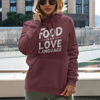 Food is my Love Language Unisex Hoodie - Odd Chef