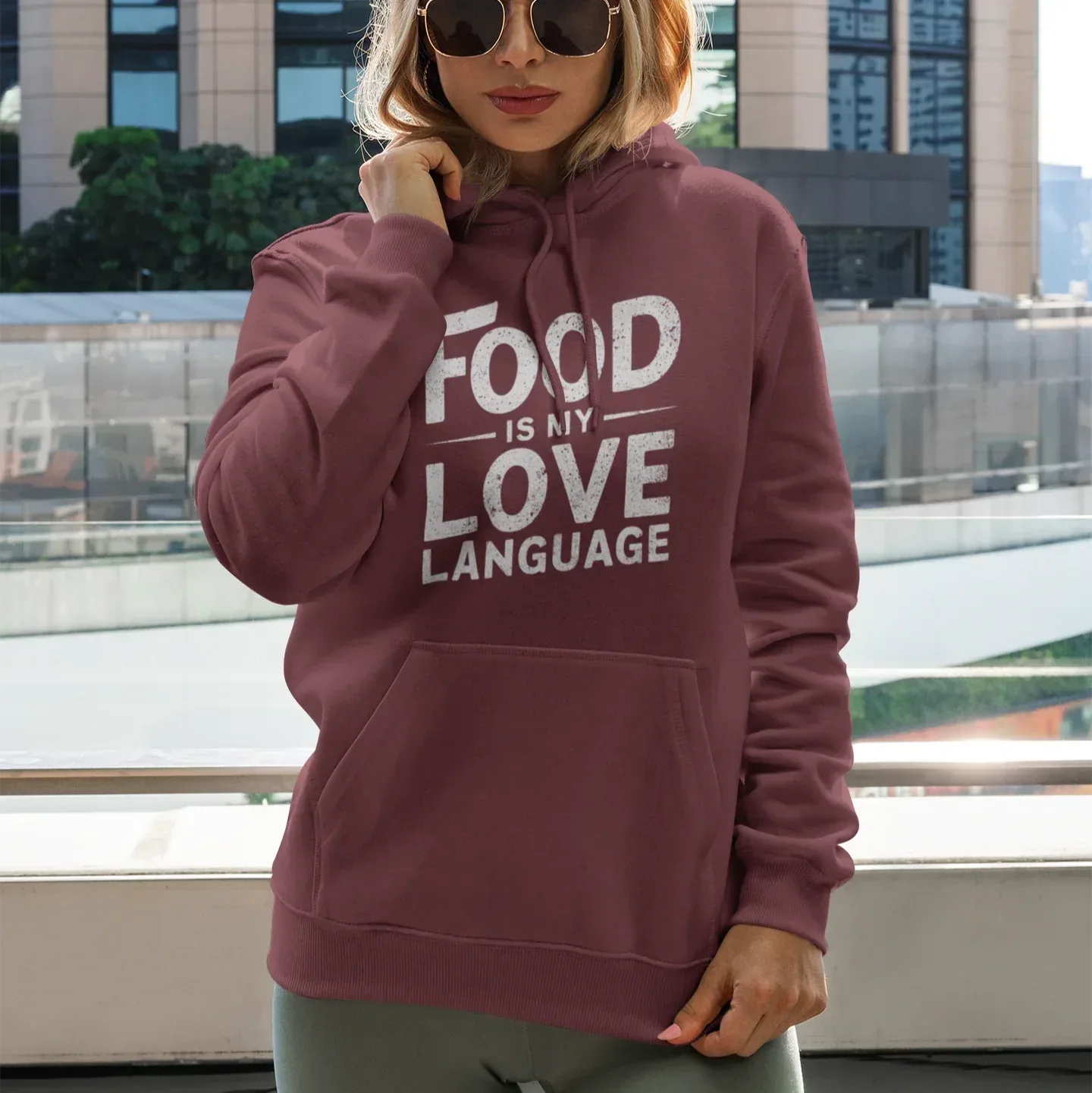 Food is my Love Language Unisex Hoodie - Odd Chef