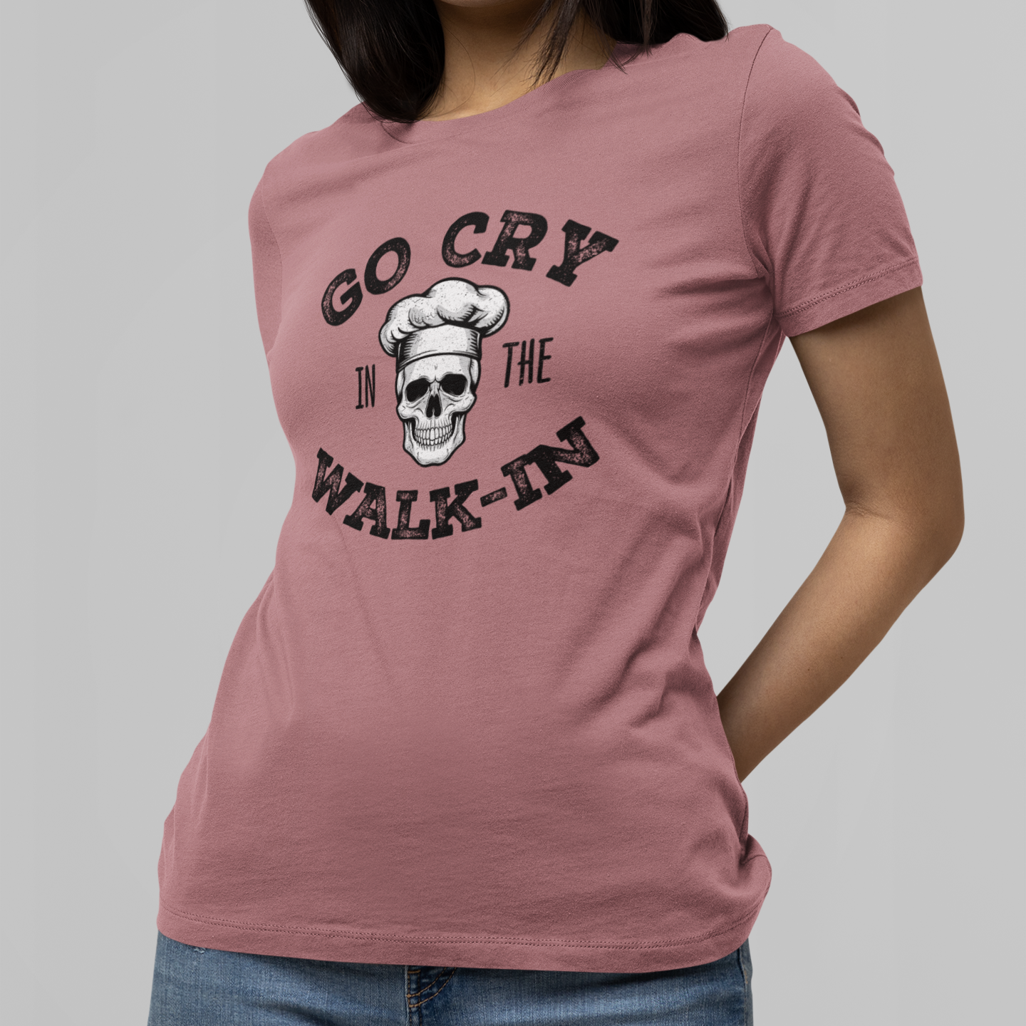 Go Cry in the Walk-In Women's Relaxed T-Shirt