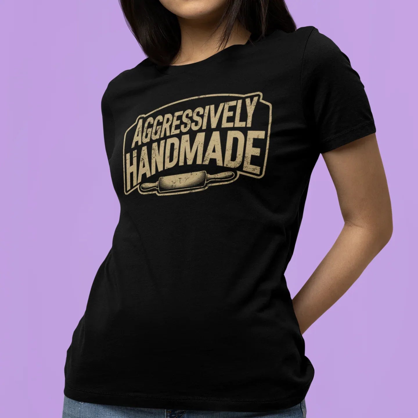 Aggressively Handmade Women's Relaxed Tee - Odd Chef