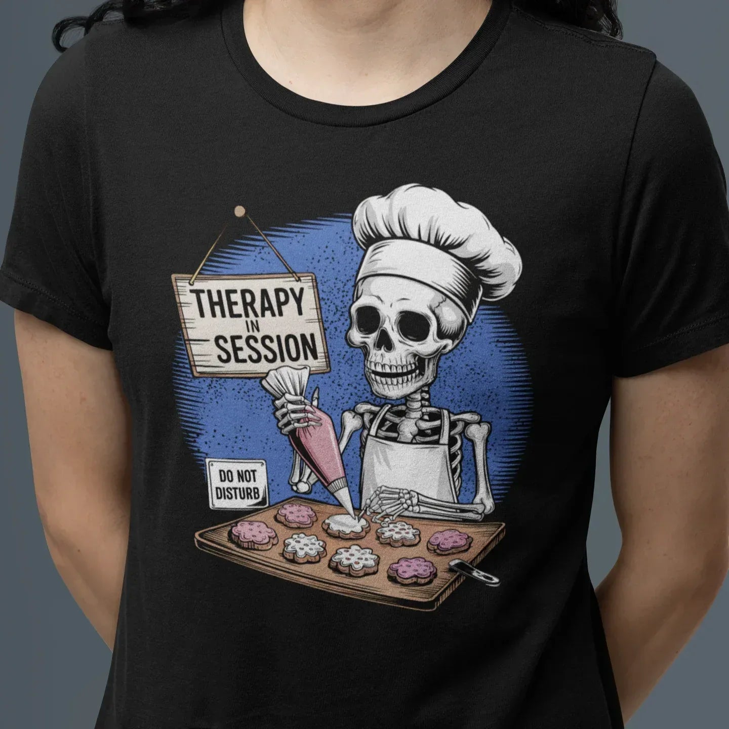 Cookie Therapy Women's Relaxed Tee - Odd Chef