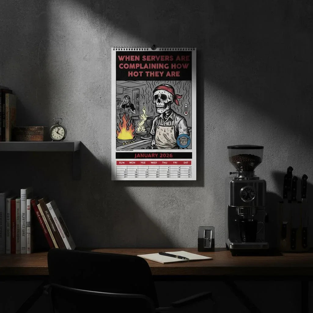 Official Odd Chef Comics Wall calendar (2026) - Odd Chef