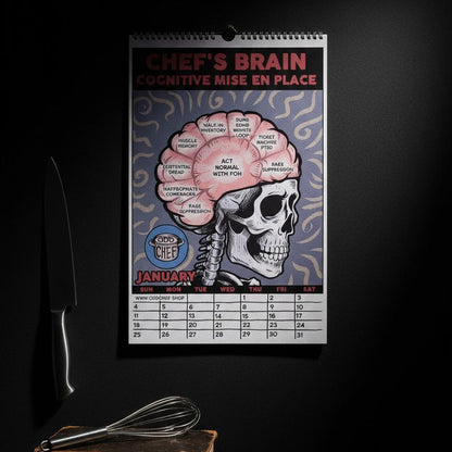 Official Odd Chef Comics Wall calendar (2026)