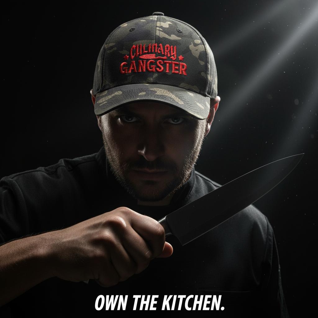 Culinary Gangster FITTED Hat [Embroidered}