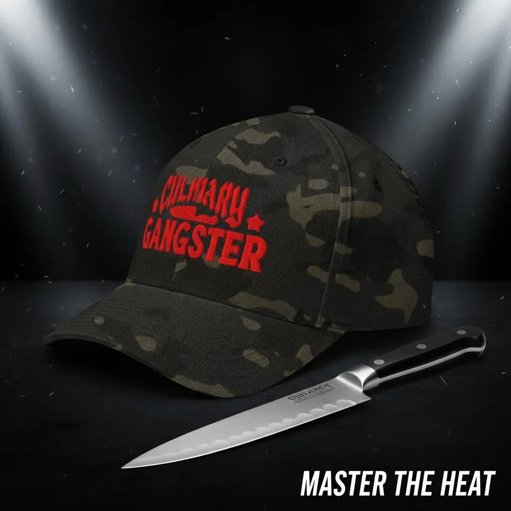 Culinary Gangster FITTED Hat [Embroidered} - Odd Chef