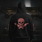 Official Edition Meat-Red Skull & Crossed Knives Unisex Hoodie - Odd Chef