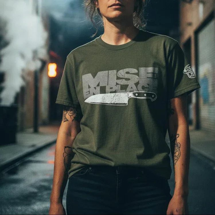 Mise en Place Heavyweight Streetwear Tee - Odd Chef