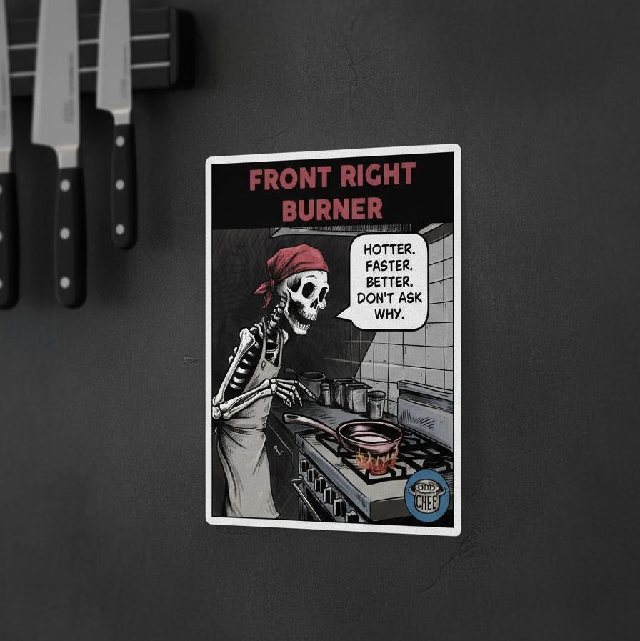 Odd Chef Comic Sticker Sheet #5