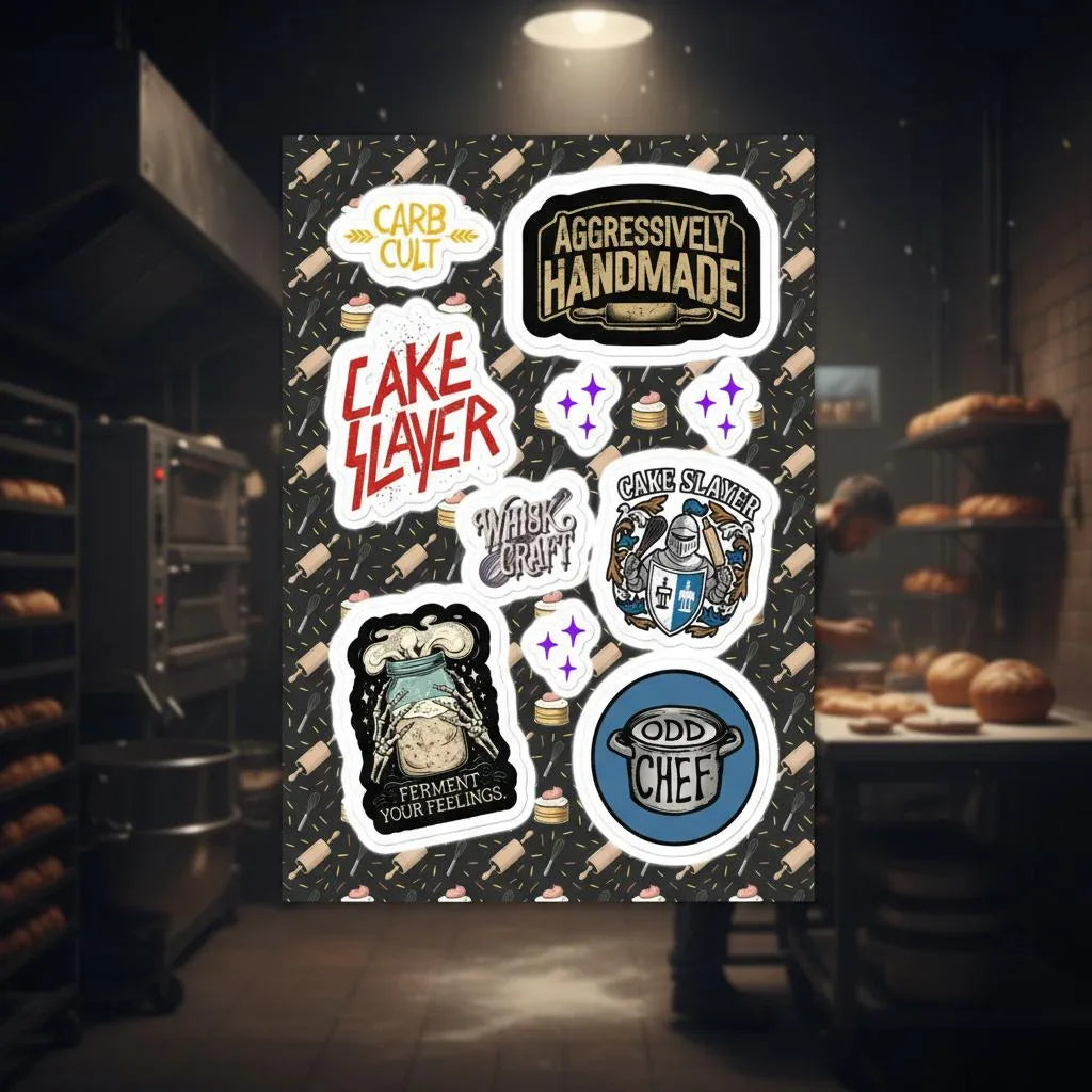 Baker Sticker Sheet 2