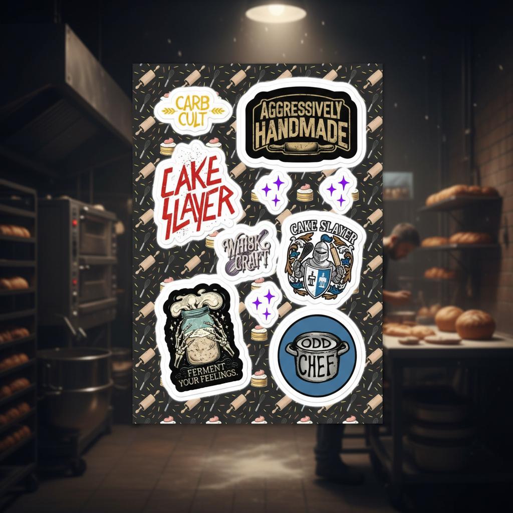 Baker Sticker Sheet 2
