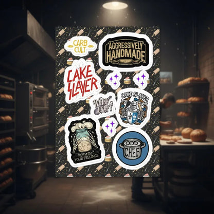 Baker Sticker Sheet 2