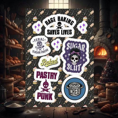 Baker Sticker Sheet 3
