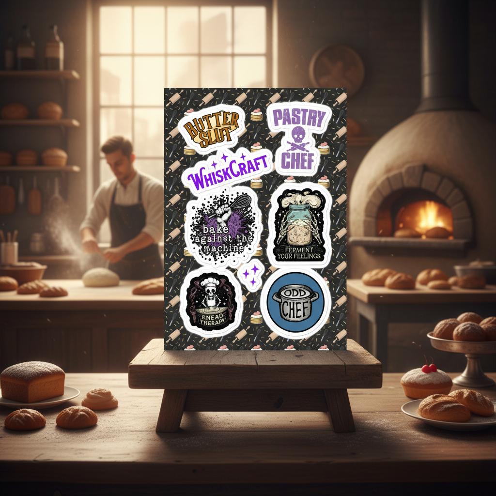 Baker Sticker Sheet 4
