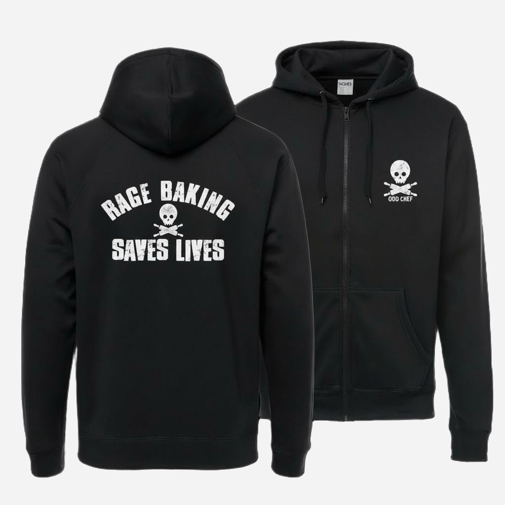 Rage Baking Unisex heavy blend zip hoodie