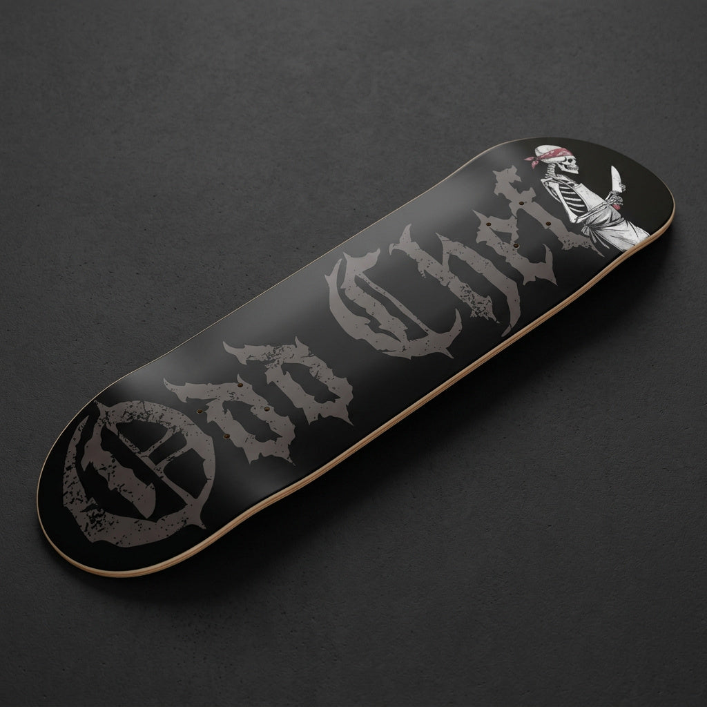 Odd Chef Skully Skateboard Deck