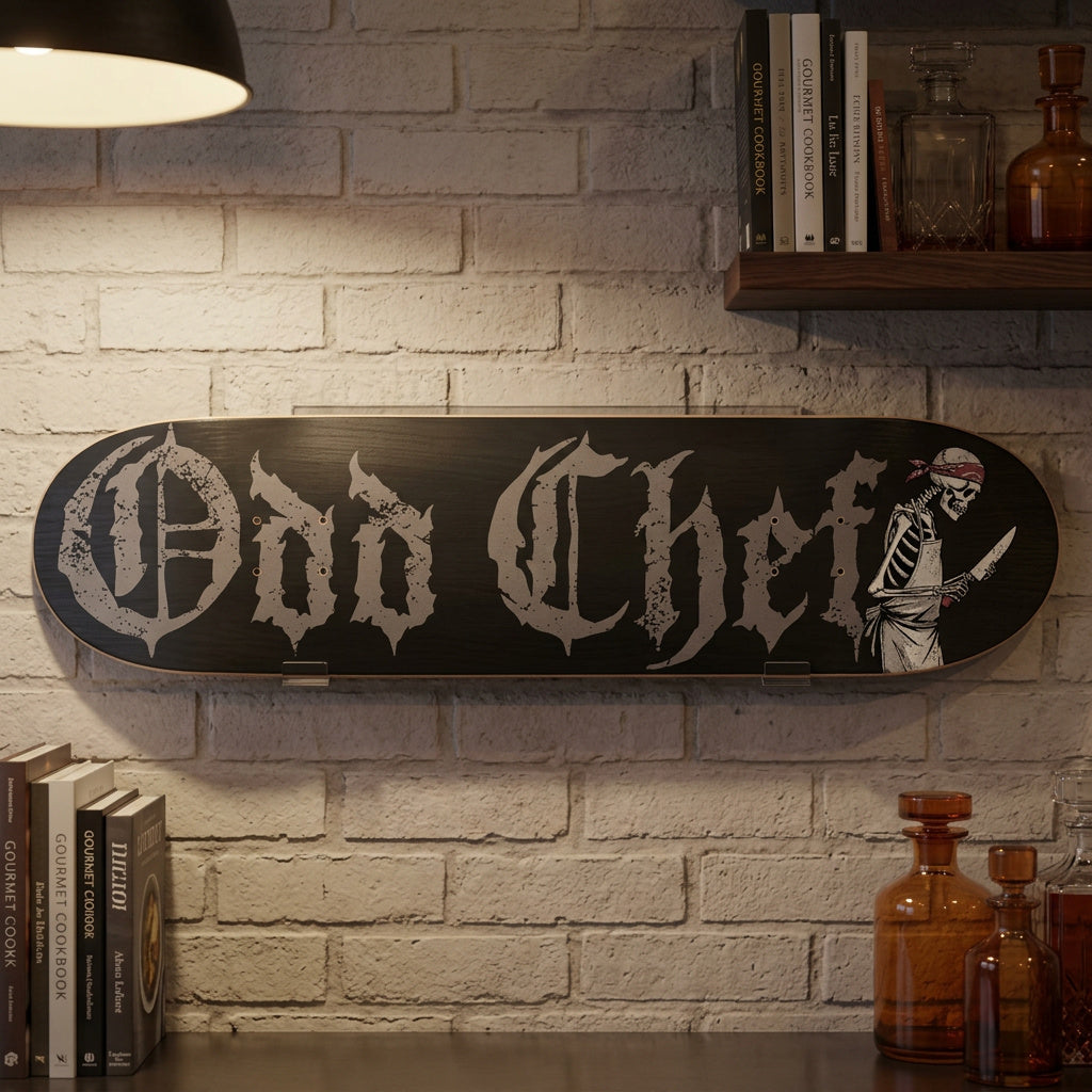 Odd Chef Skully Skateboard Deck