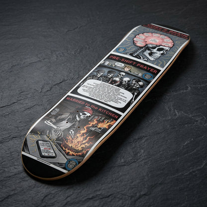Odd Chef Comic Skateboard Deck