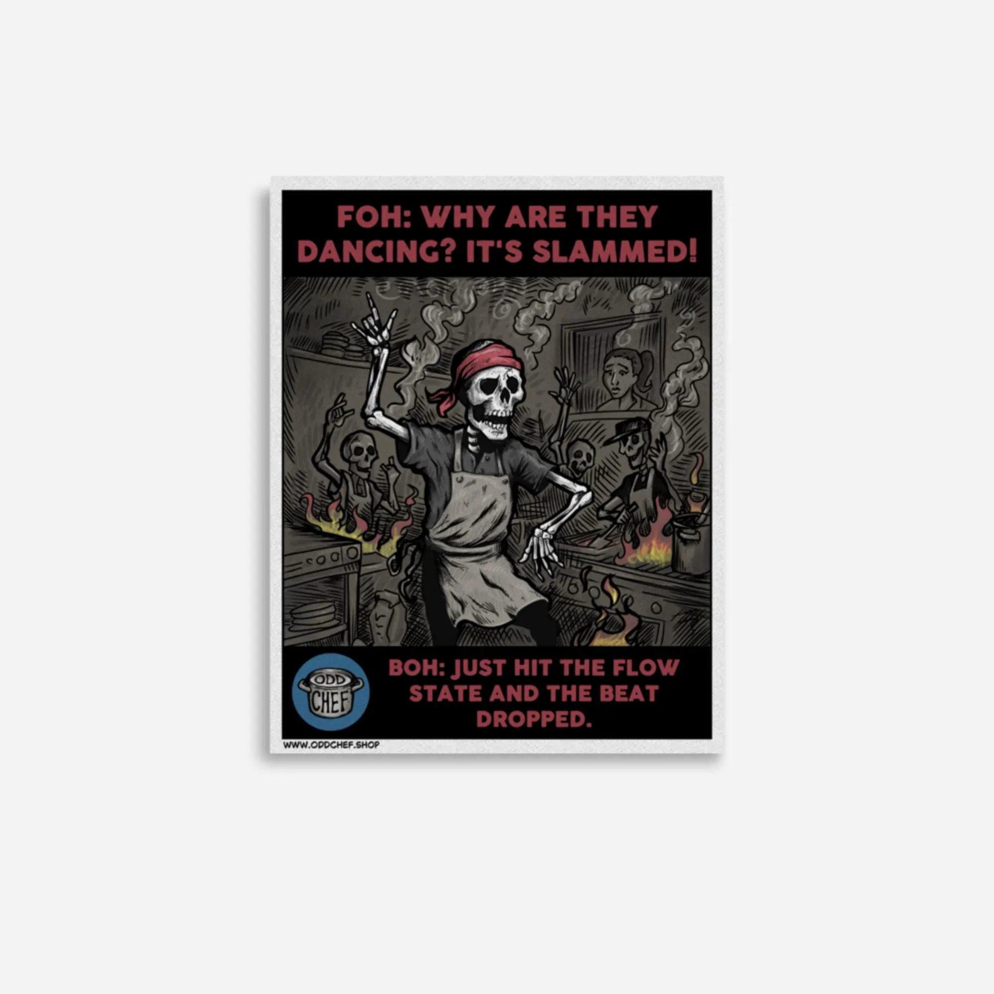 Odd Chef Comic #2 Poster - Odd Chef