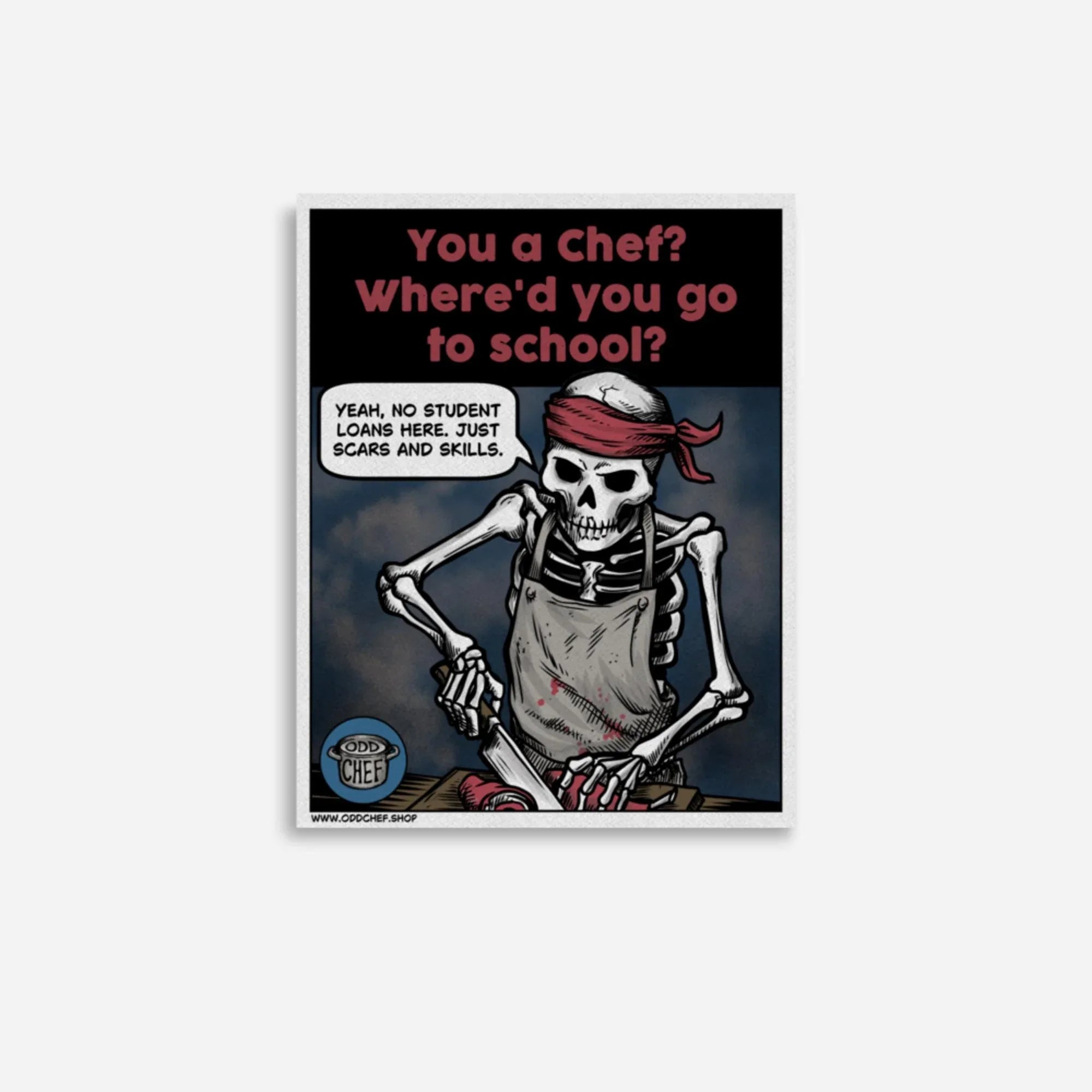 Odd Chef Comic #3 Poster - Odd Chef