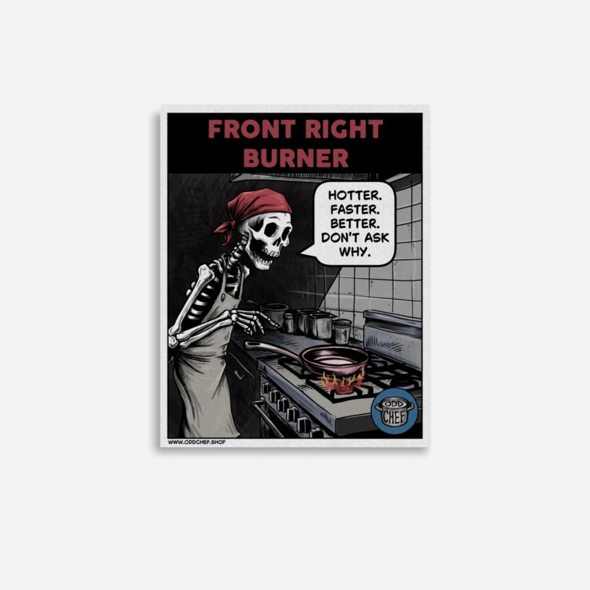 Odd Chef Comic #5 Poster - Odd Chef