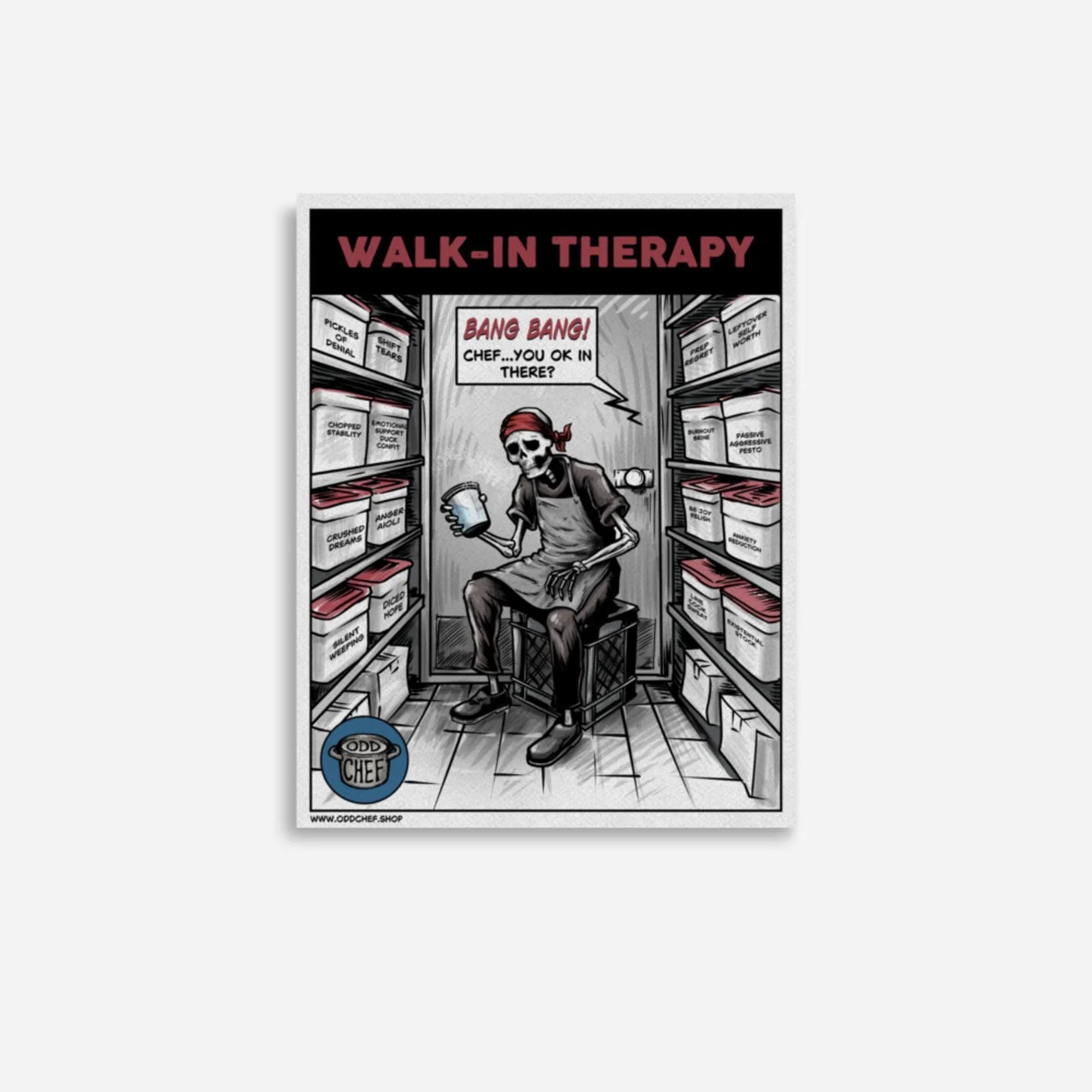 Odd Chef Comic #8 Poster - Odd Chef