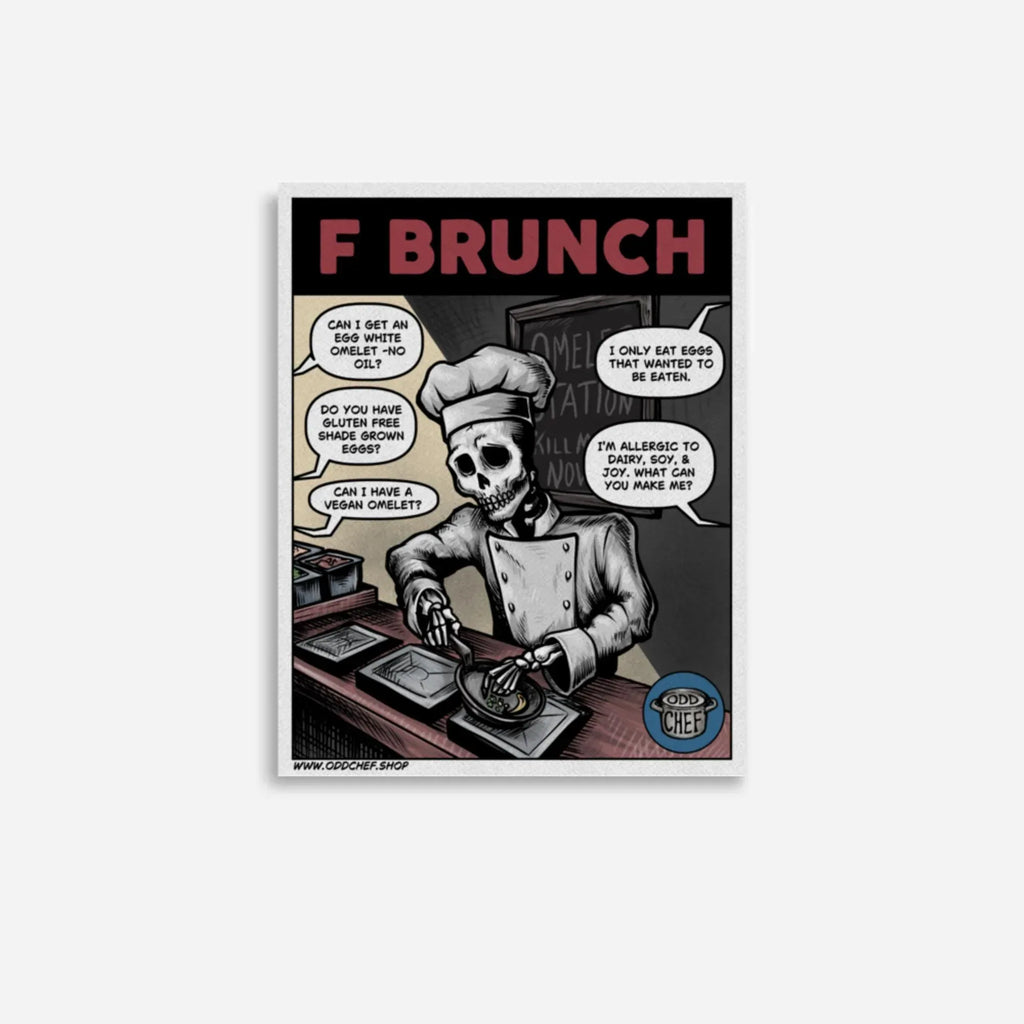 Odd Chef Comic #10 Poster - Odd Chef