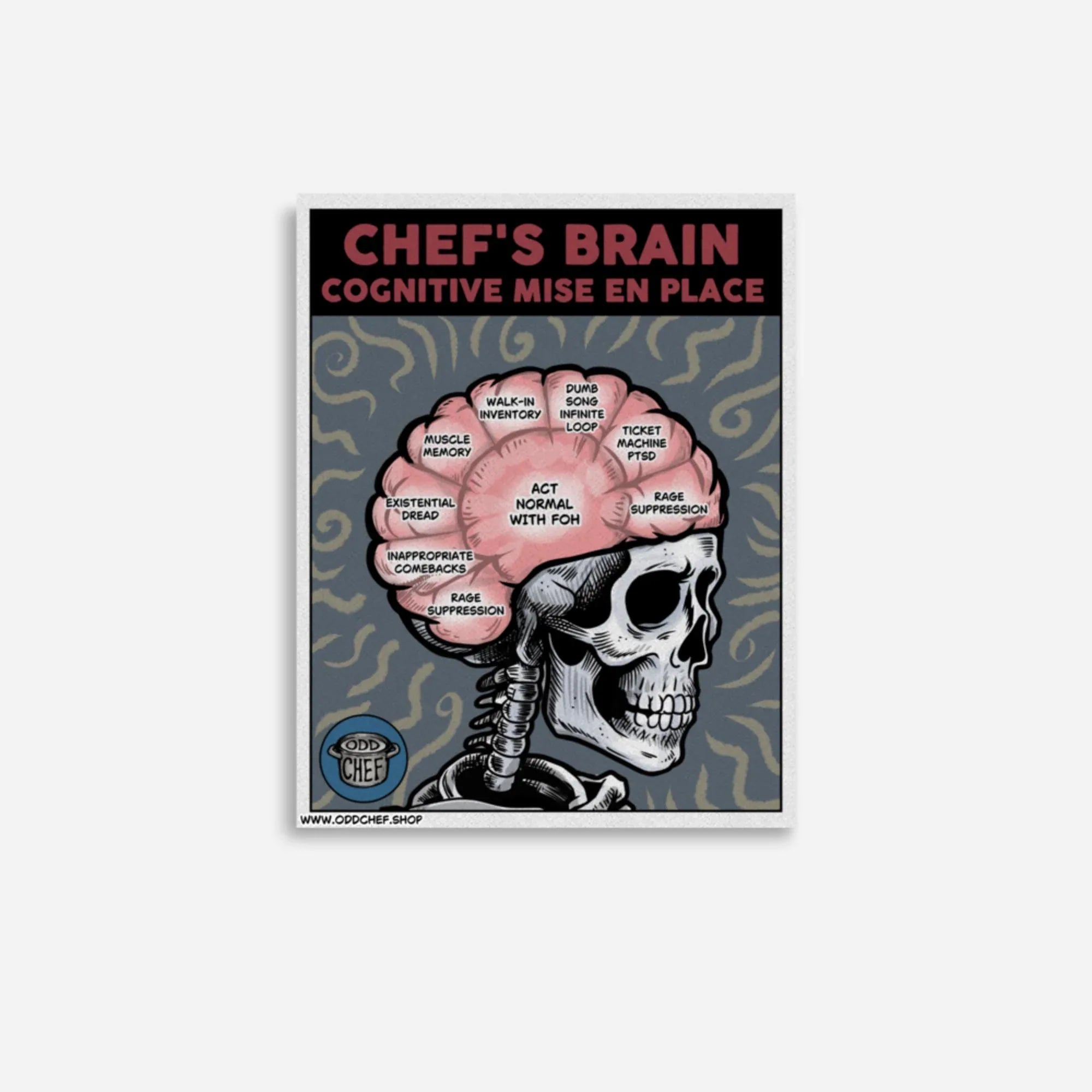 Odd Chef Comic #6 Poster - Odd Chef