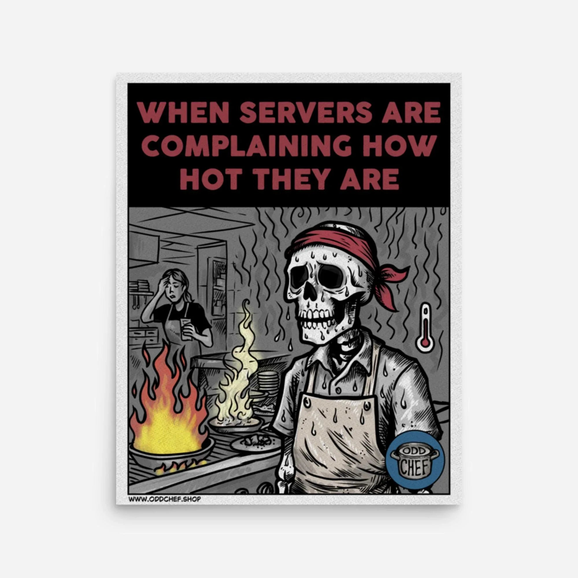 Odd Chef Comic #1 Poster - Odd Chef