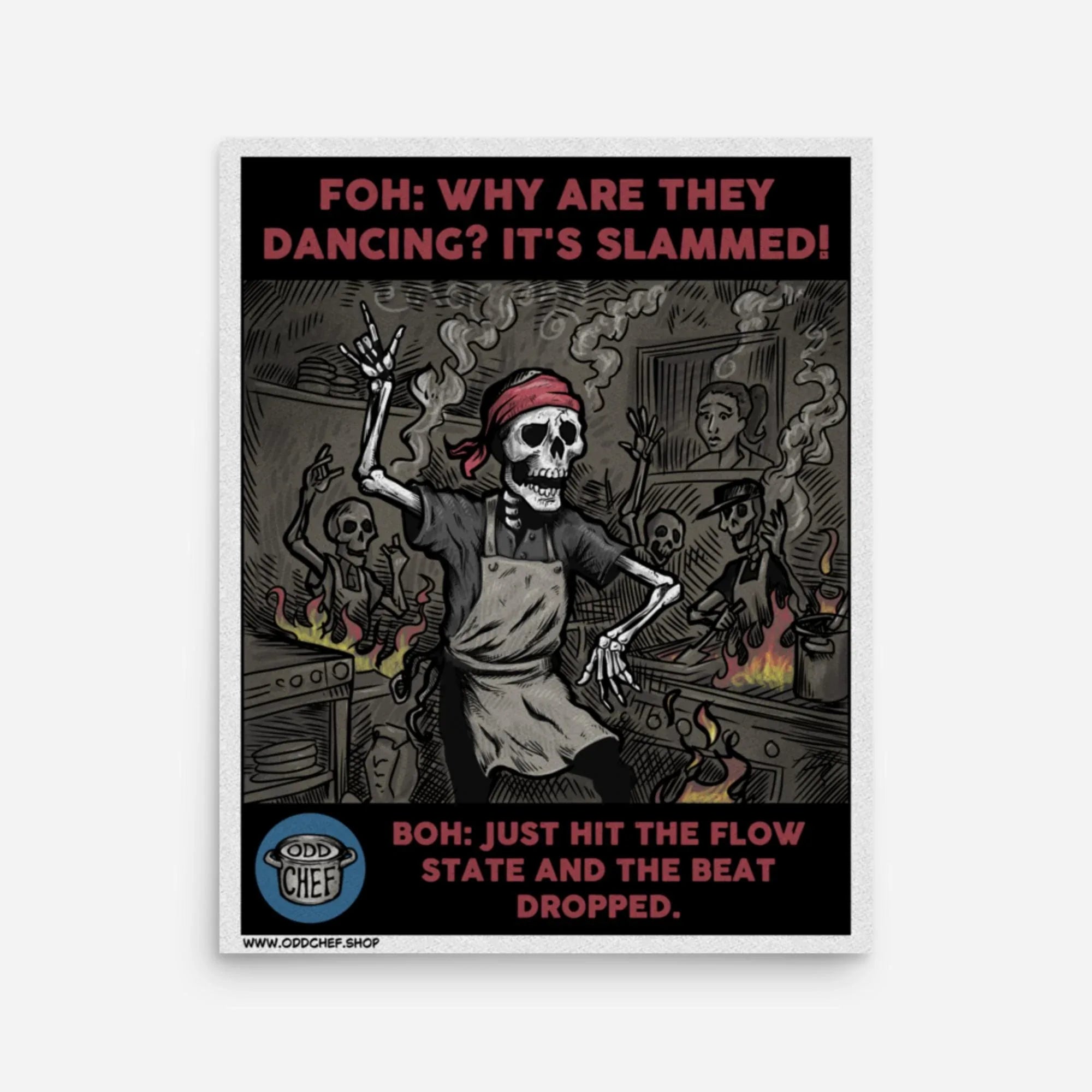 Odd Chef Comic #2 Poster - Odd Chef