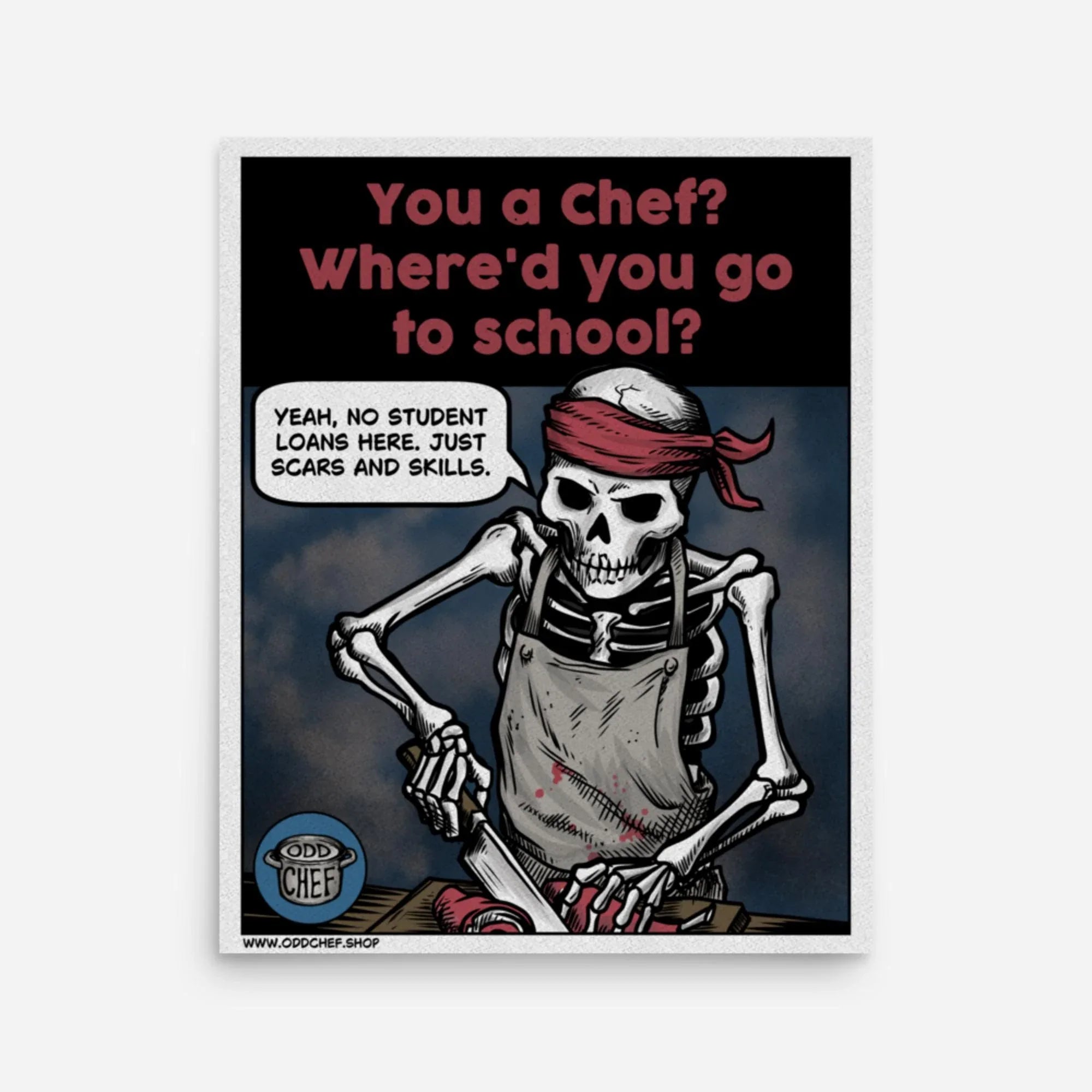 Odd Chef Comic #3 Poster - Odd Chef