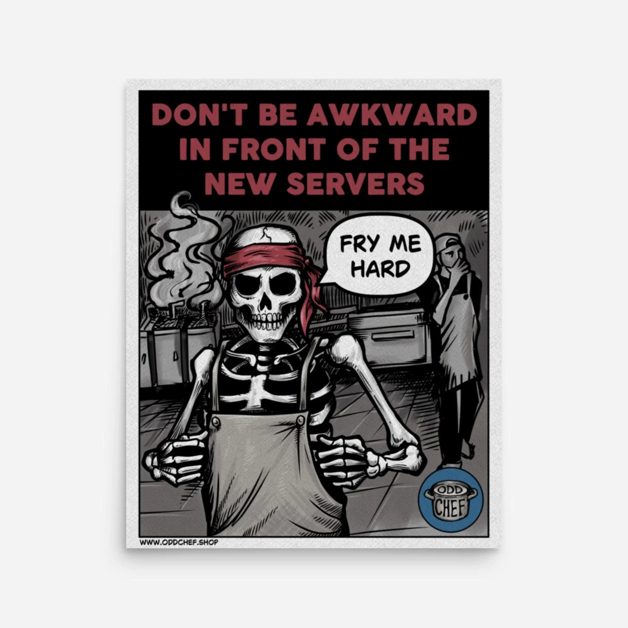 Odd Chef Comic #4 Poster - Odd Chef