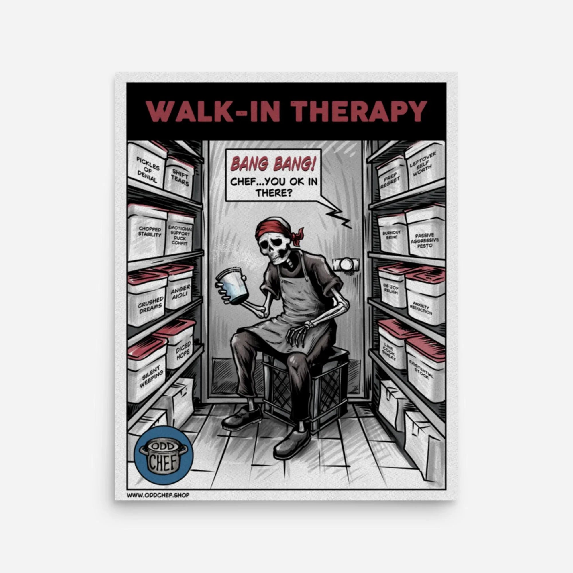 Odd Chef Comic #8 Poster - Odd Chef