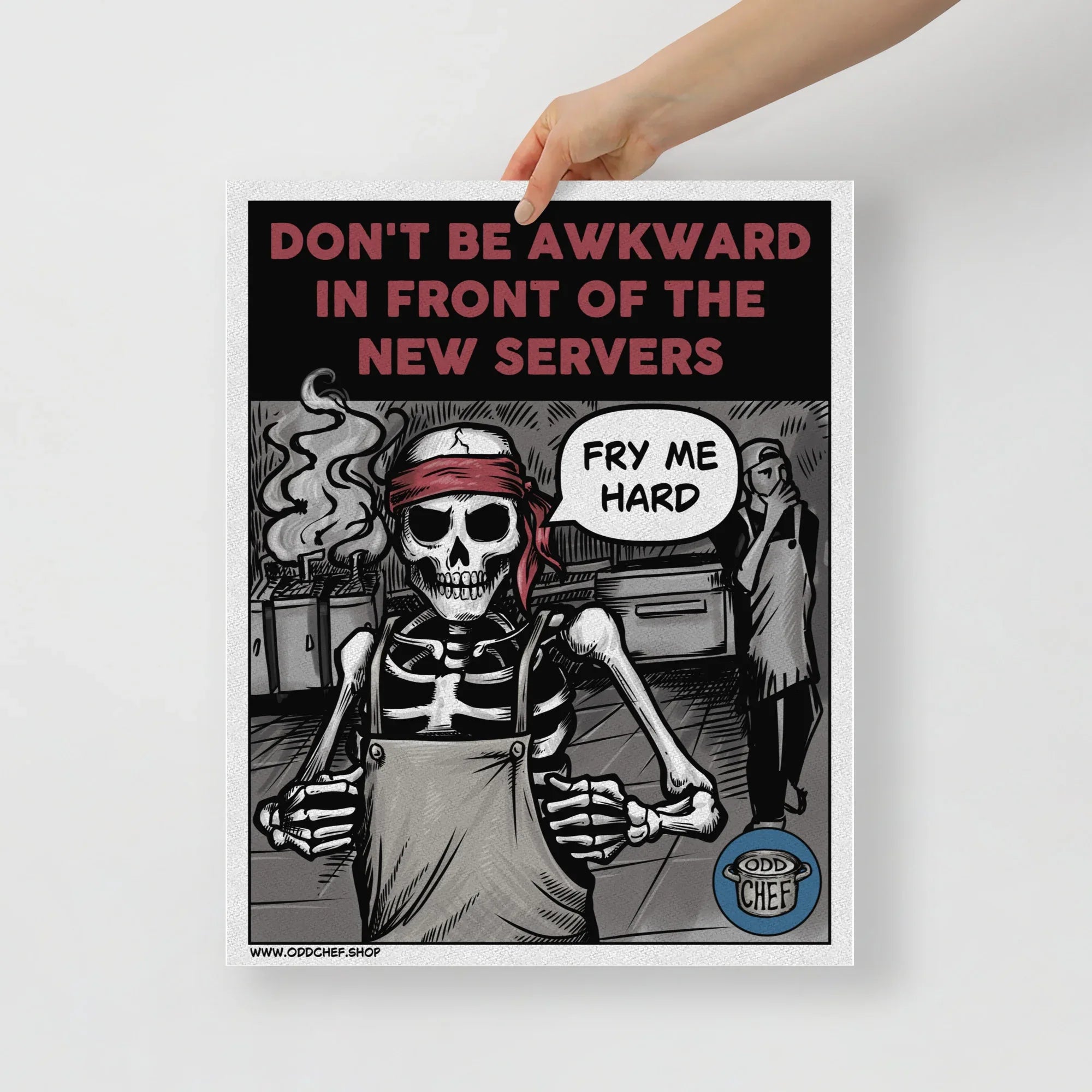 Odd Chef Comic #4 Poster - Odd Chef