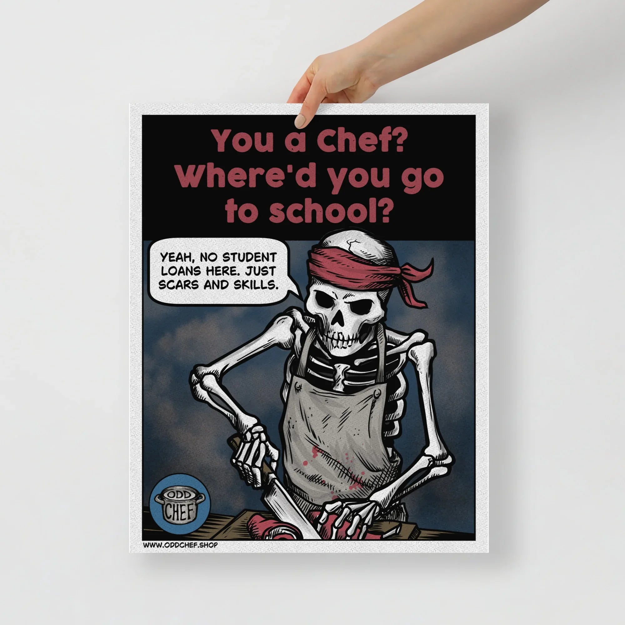 Odd Chef Comic #3 Poster - Odd Chef
