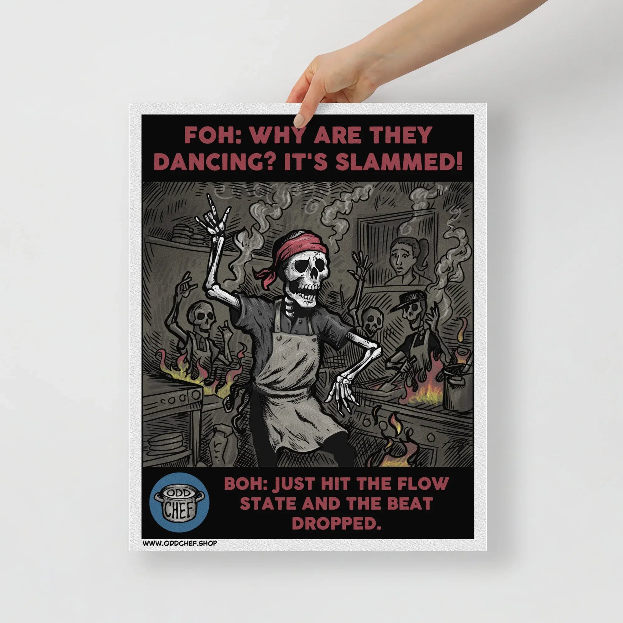 Odd Chef Comic #2 Poster - Odd Chef