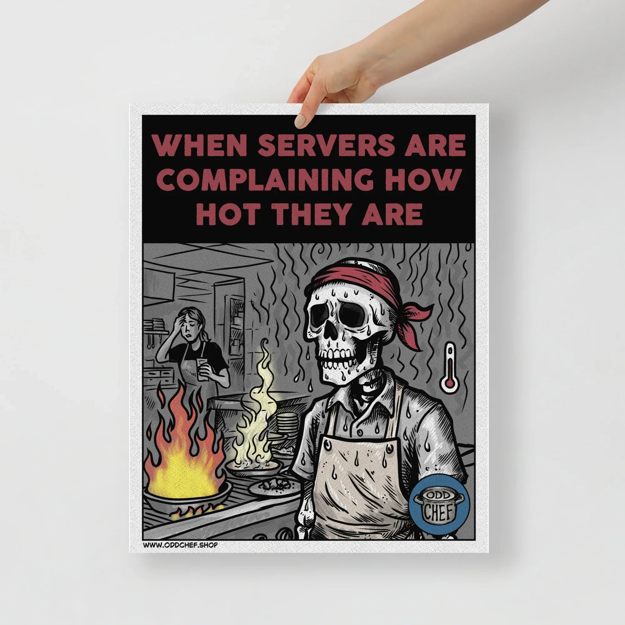 Odd Chef Comic #1 Poster - Odd Chef