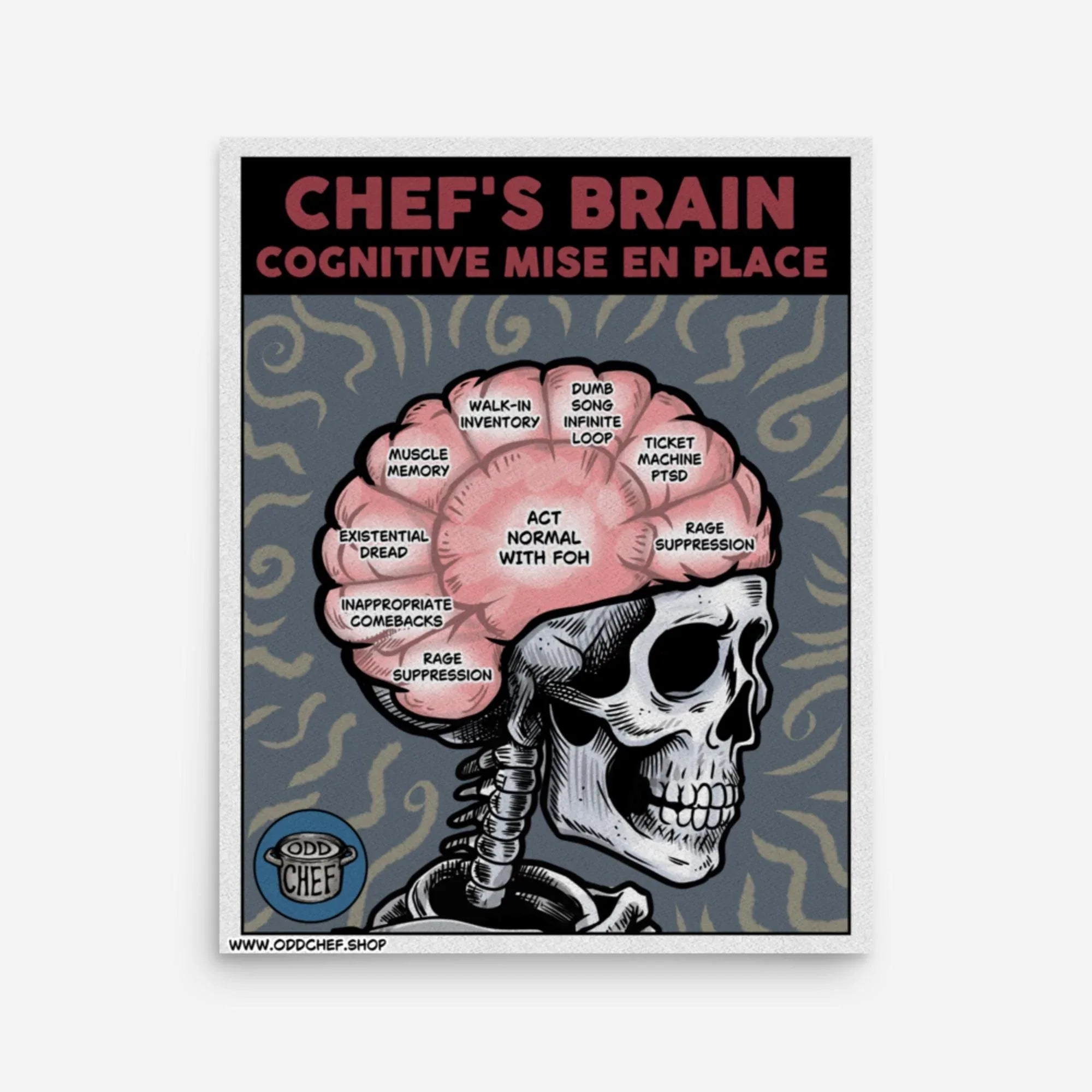 Odd Chef Comic #6 Poster - Odd Chef