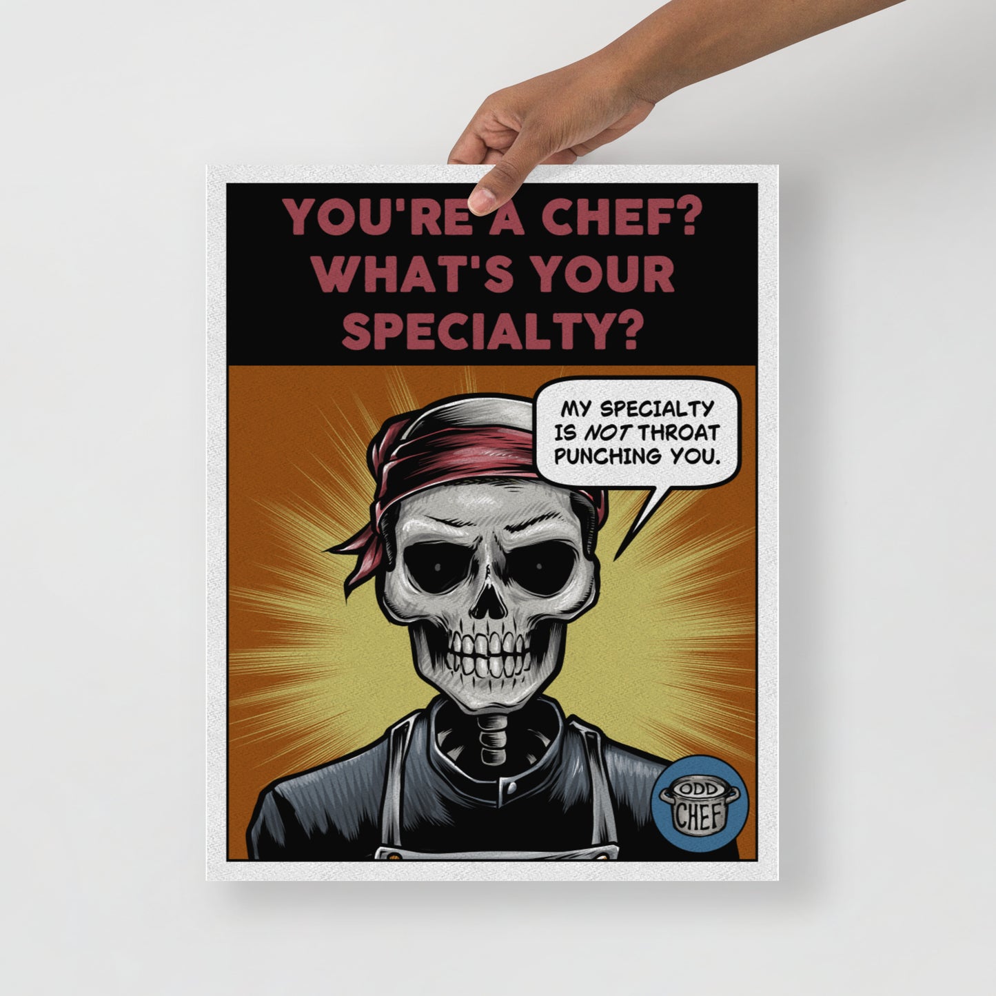 Odd Chef Comic #12 Poster