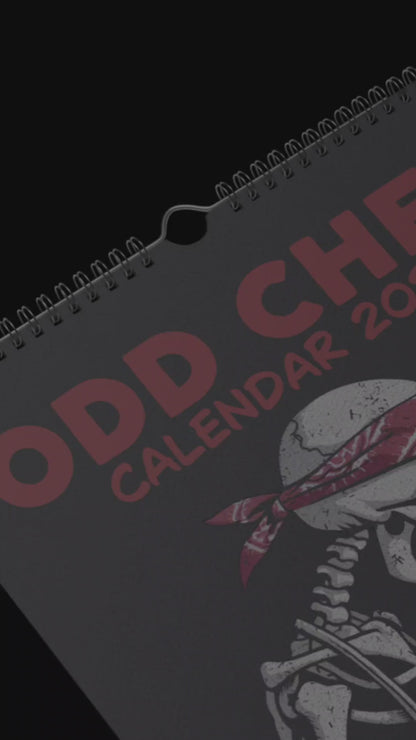 Official Odd Chef Comics Wall calendar (2026)