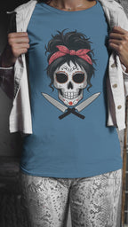 Sugar Skull Chef Women's Relaxed Tee