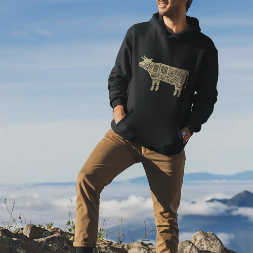 Beef Diagram Unisex Hoodie - Odd Chef