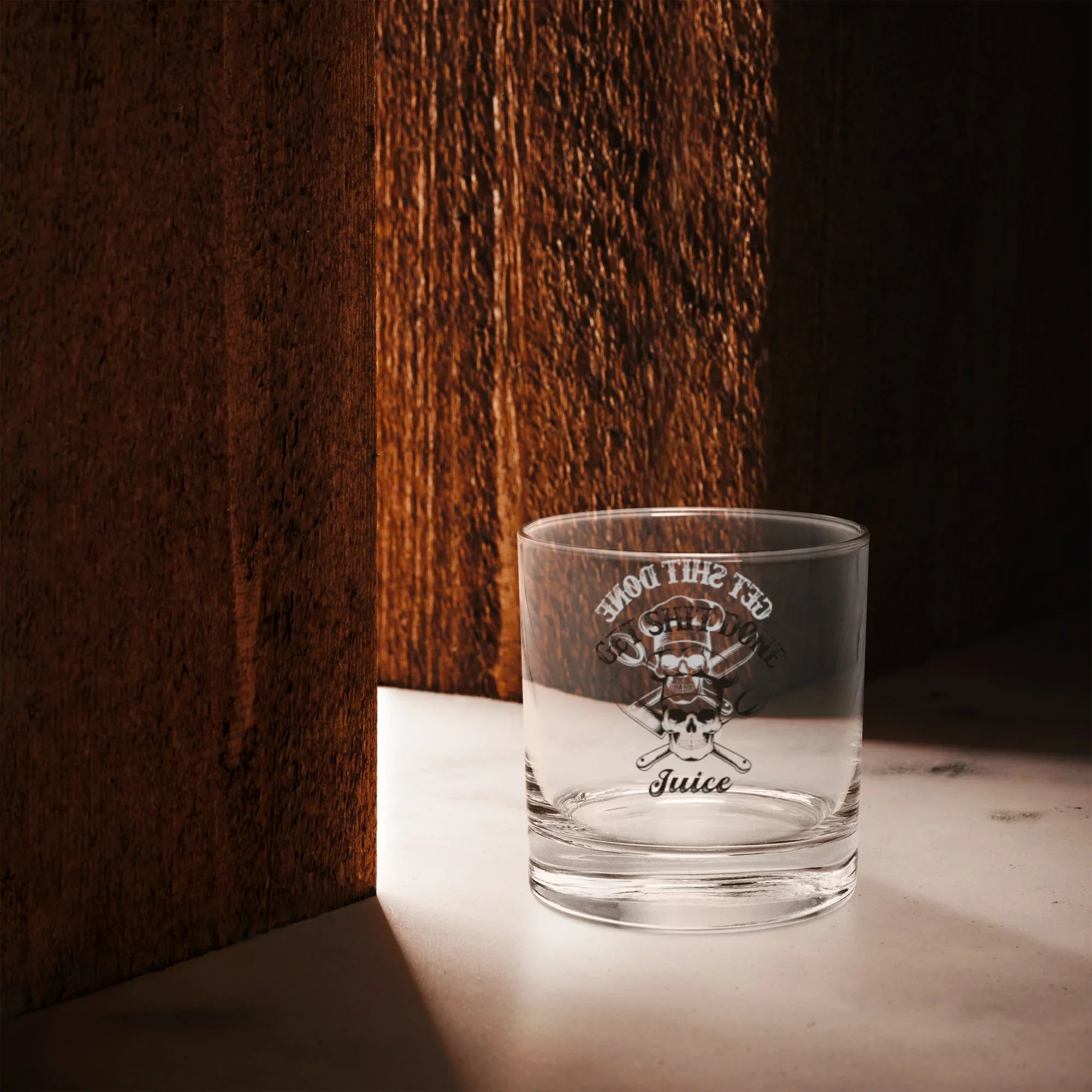 Get Shit Done Rocks glass - Odd Chef