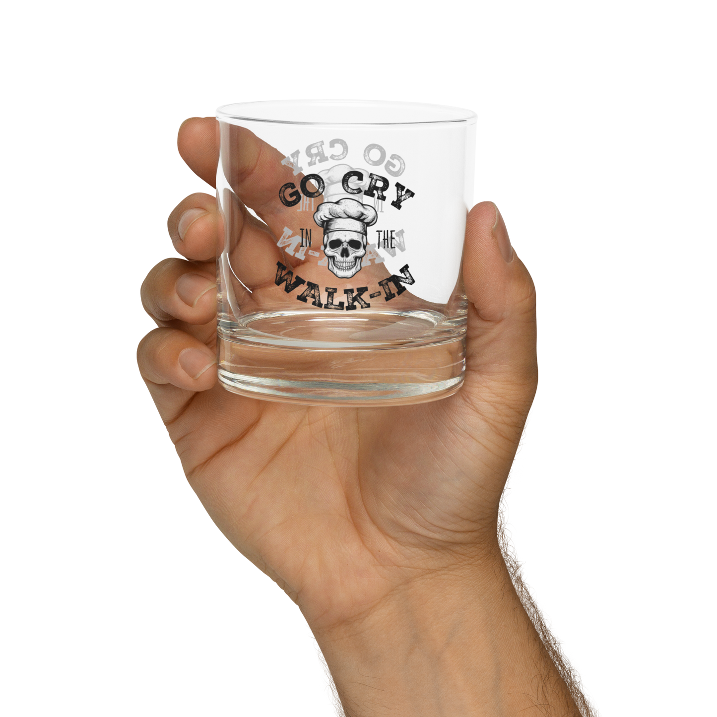 Go Cry in the Walk-In Rocks glass