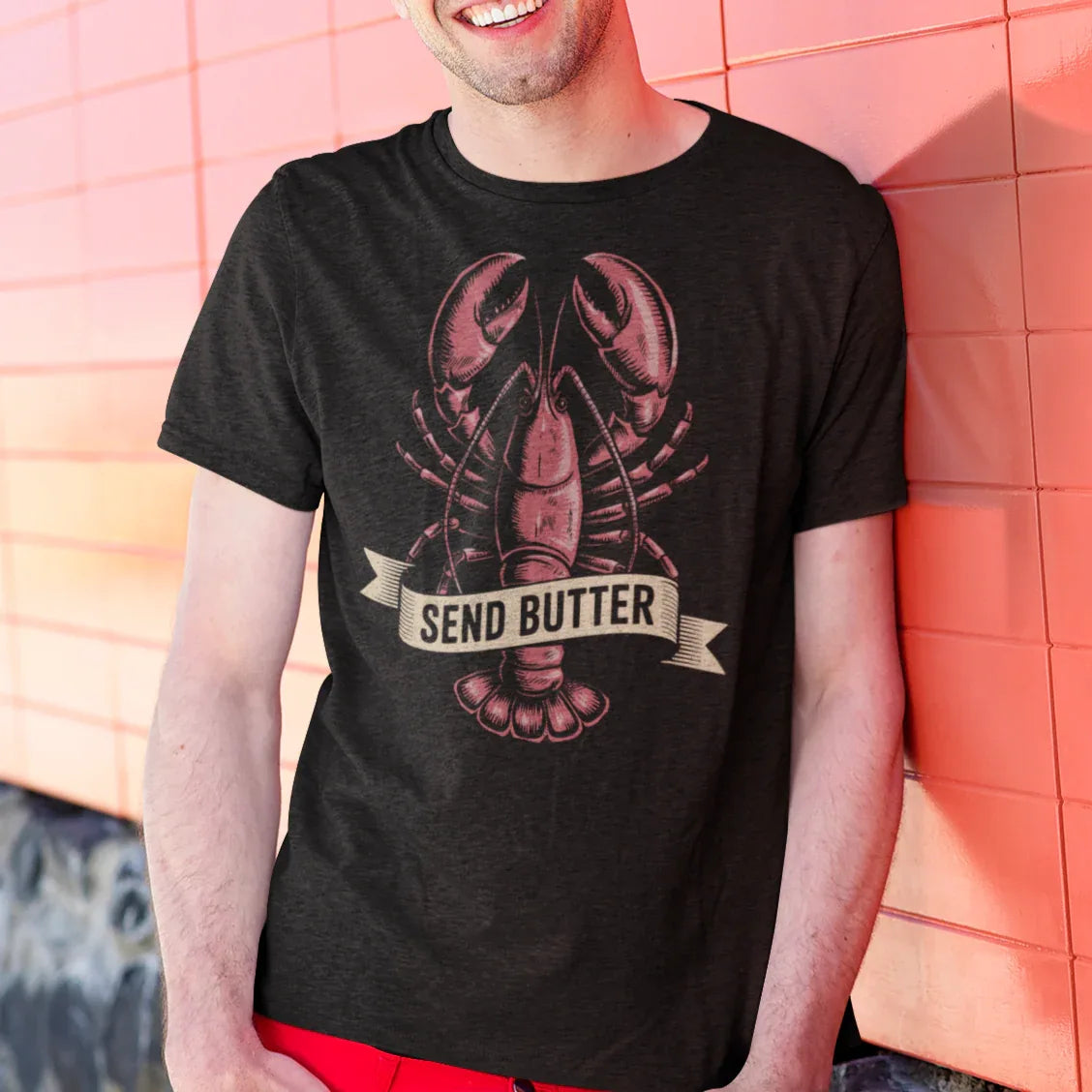 Send Butter Lobster Unisex Tee - Odd Chef